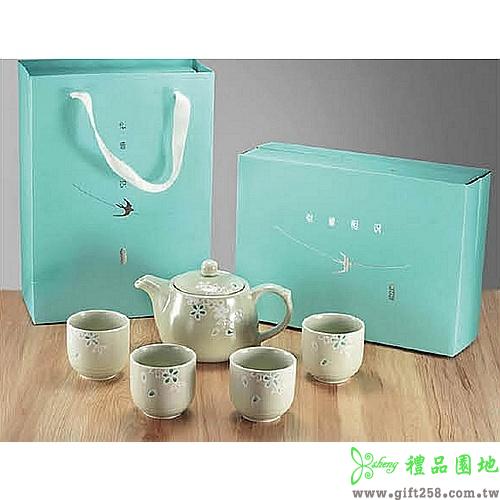 和風茶具五件式