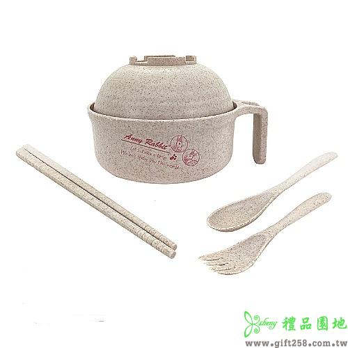 安妮兔小麥桿泡麵碗